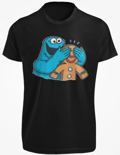 Discover Funny Christmas Gingerbread Man T-Shirt with Cookie Baking Santa Joke