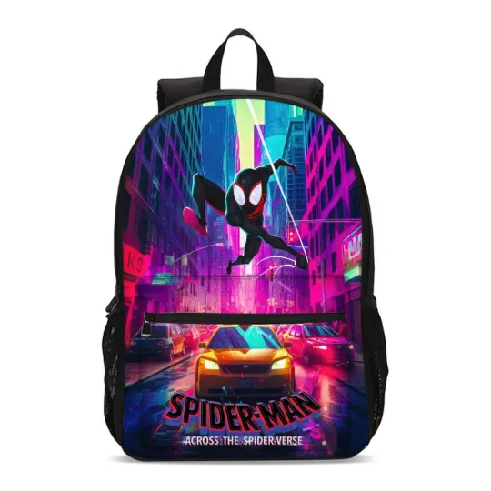 Discover Spiderman Across the Spider-Verse Students Backpack, School Bag, Back To School Gift