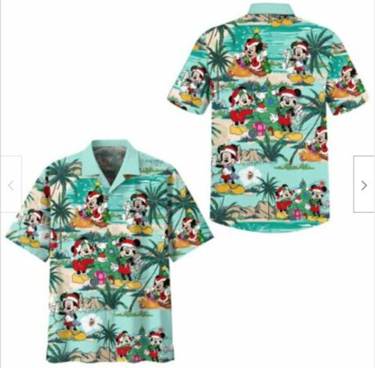 Discover Disney Mickey And Friends Merry Christmas Hawaiian Shirt