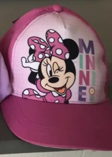 New Disney Minnie Mouse Youth Adjustable Baseball Cap Hat Pink