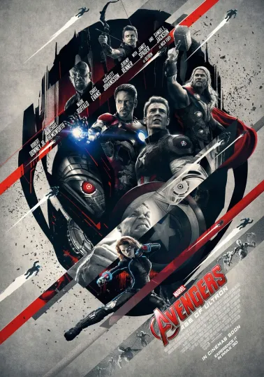 Discover 2015 Marvel The Avengers Age of Ultron Poster Iron Man Thor Black Widow
