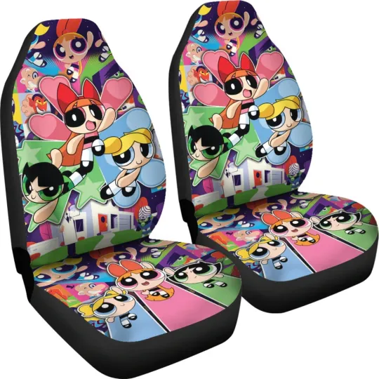 Discover The Powerpuff Girls Car Seat Covers