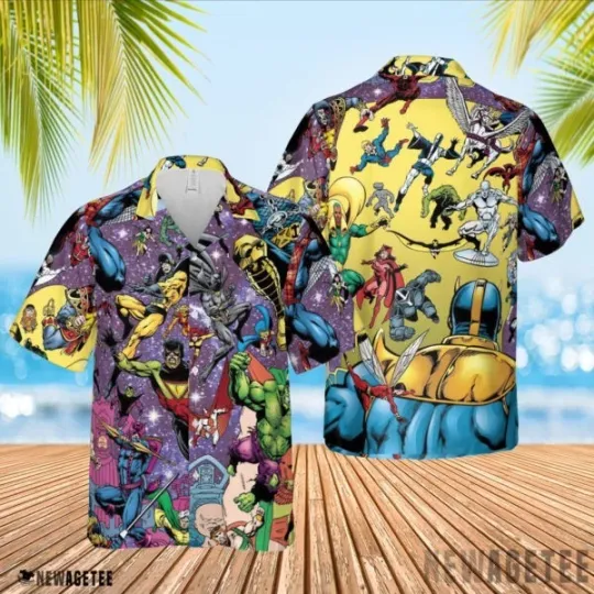 Discover Thanos Marvel vs Avengers Hawaiian Shirt