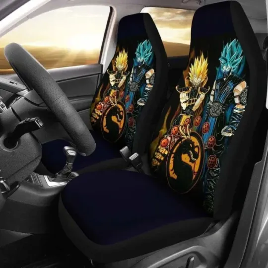 Discover Goku Vegeta Car Seat Covers