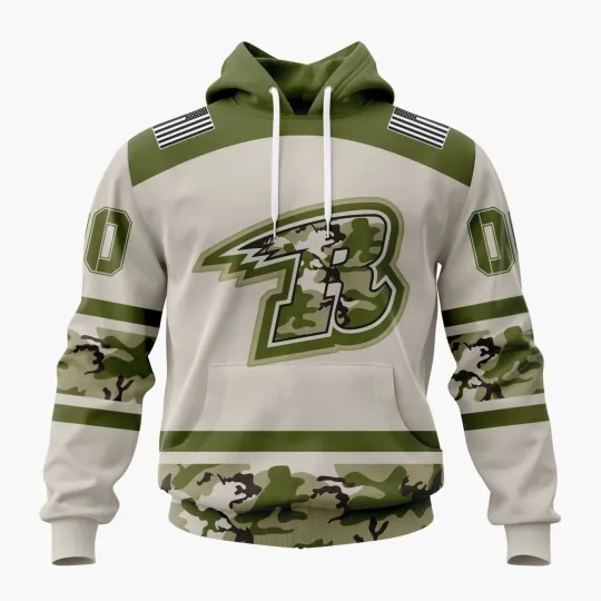 Discover Personalized Rapid City Rush Hoodie Military Appreciation Design