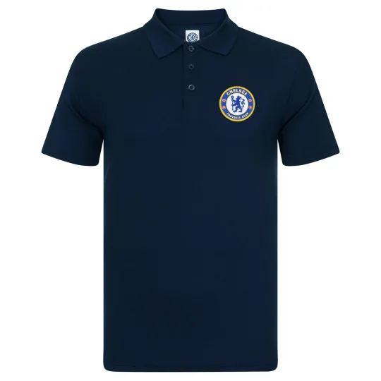 Discover Chelsea Men's Polo Shirt Crest Football Gift