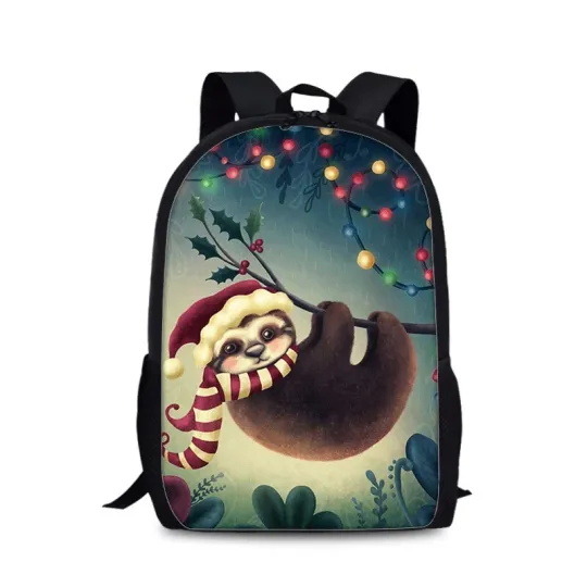 Discover Cute Sloth Cartoon Backpack for Kids, School and Travel