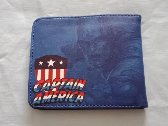 Discover Marvel Comics Captain America Bifold Wallet
