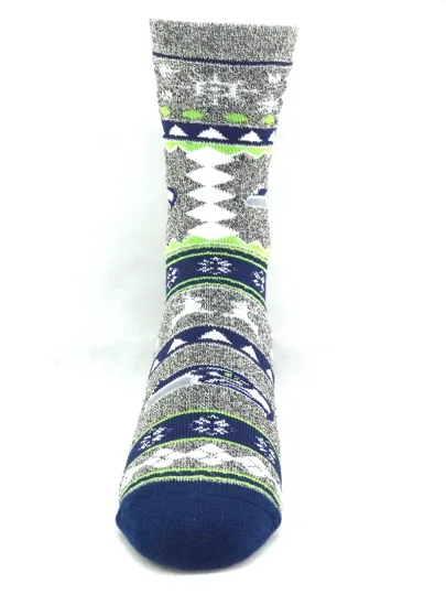 Discover Seattle Seahawks Football Holiday Socks