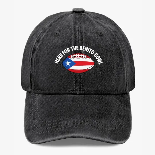 Discover Benito Bowl Football Hat Here For The Benito Bowl Adjustable Cap Unisex Funny