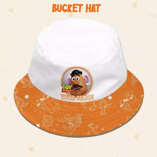 Custom Toy Story Mr Potato Head Team Logo Cap, Custom Disney Hat Toy Story Hat