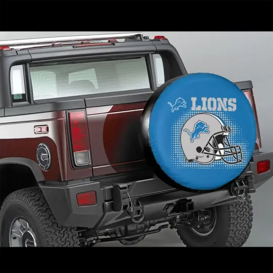 Discover Detroit Lions Spare Tire Cover
