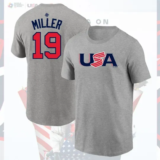Discover SALE 30% - Mason Miller #19 2026 World Baseball Classic USA Team Player Fans