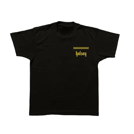 Discover Halsey Badlands Tour "FLOWER" T-shirt All Size