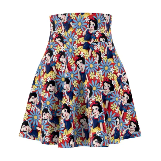 Discover Snow White Women's Skater Skirt, Gift for Her