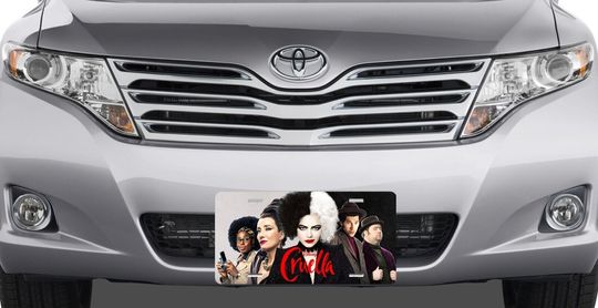 Cruella - Cast Walt Disney License Plate
