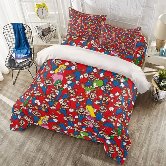 Discover Super Games Bedding Set