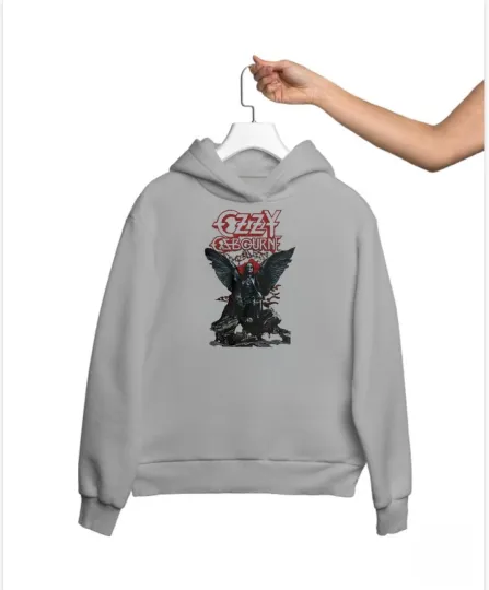 Discover Ozzy Osbourne Black Sabbath Rock Heavy Metal Hoodie Sweatshirt Men’s