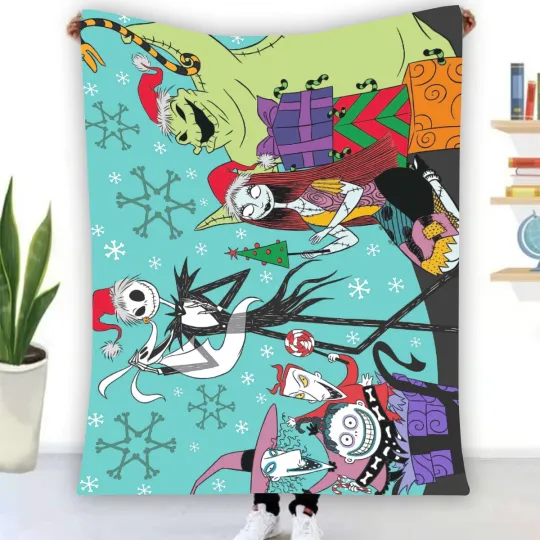 Discover Night Before Christmas Fleece Blanket