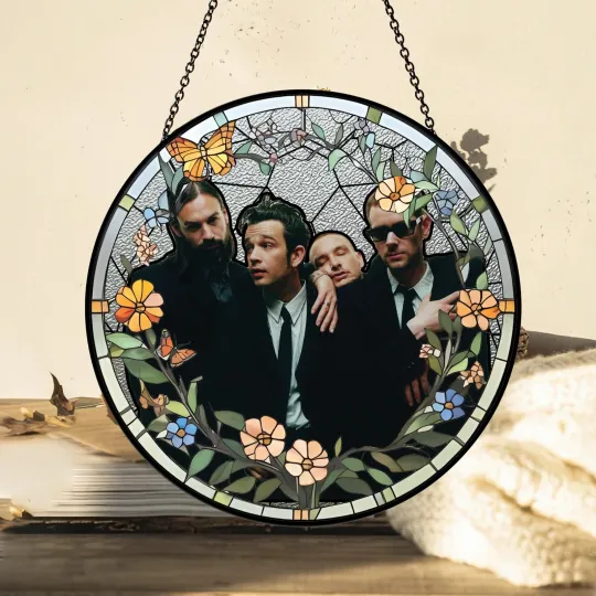 Discover The 1975 Stallion Stained Glass Suncatcher for Home Window Decor