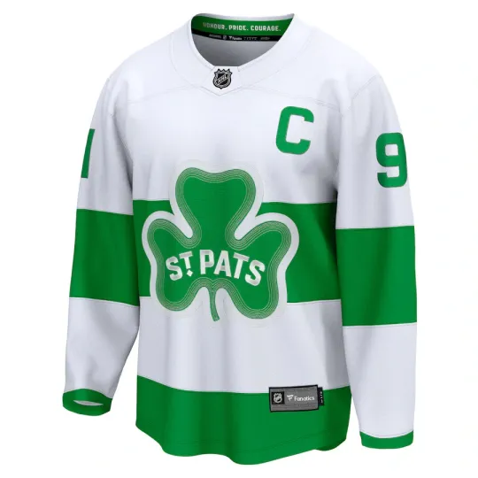 Discover Men's Toronto St Pats John Tavares White Alternate Breakaway Jersey
