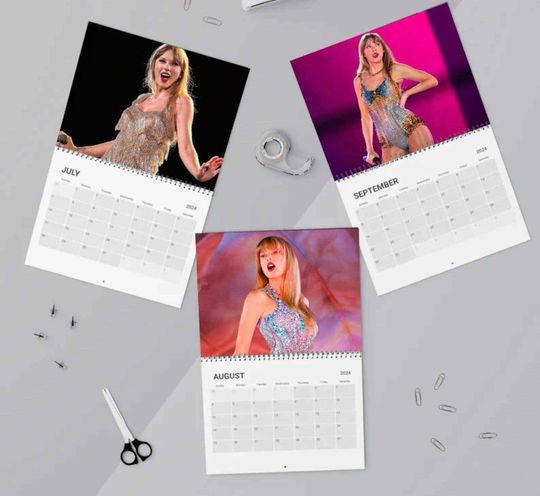 Discover 2024 Eras Wall Calendar, Taylor Tour Calendar, Taylor version