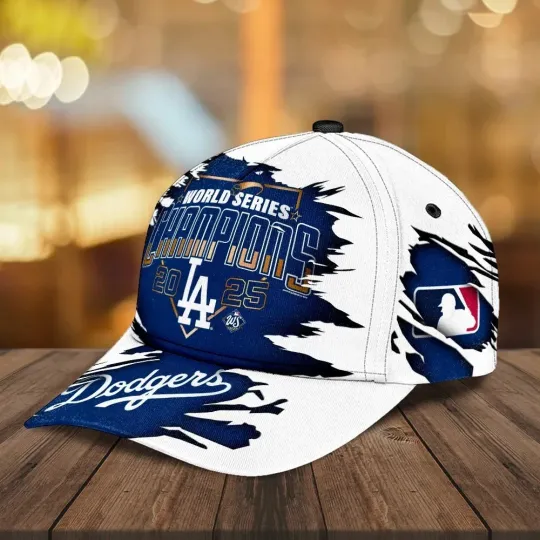 Discover Dodgers 2025 World Series Champions Classic Cap