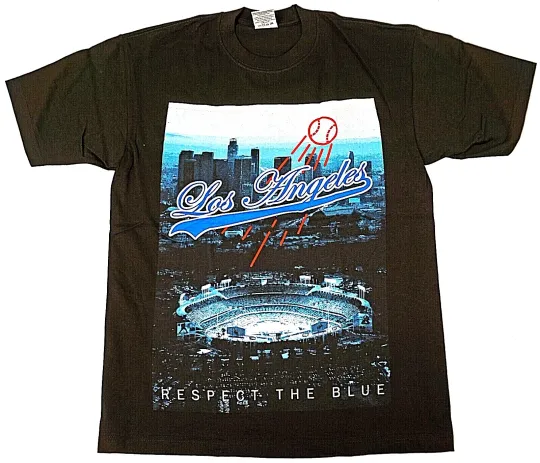Discover Los Angeles Baseball Chavez Ravine T-Shirt Men’s Black