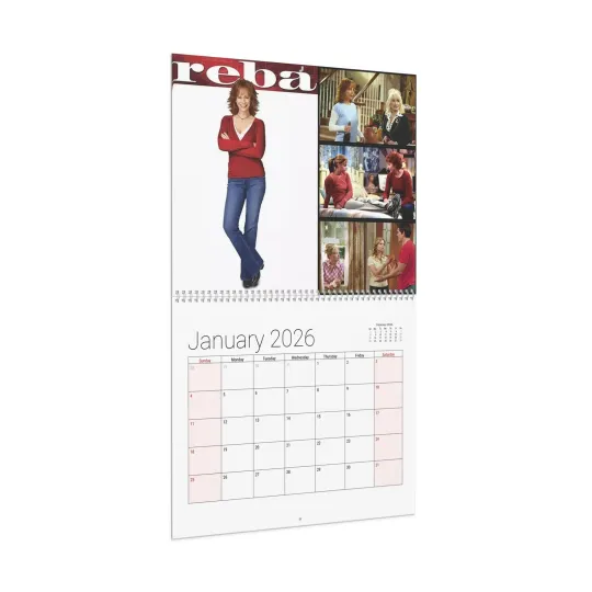 Discover Reba TV Show 2026 Wall Calendar - Home Decor, TV Fan Gift, Monthly