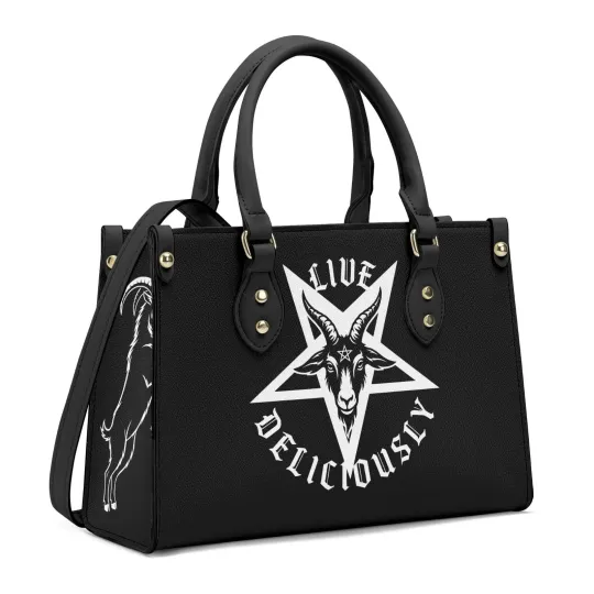 Discover Live Deliciously Black Phillip Leather Handbag