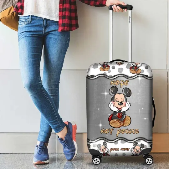 Discover Personalized Disney Mickey Mouse Luggage Cover