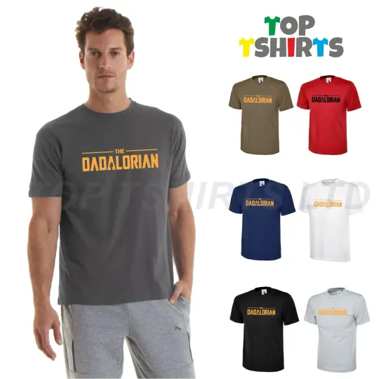 Dadalorian TShirt Funny Star Mandalorian Wars Disney Dad Fathers Day Gift Top T-Shirt
