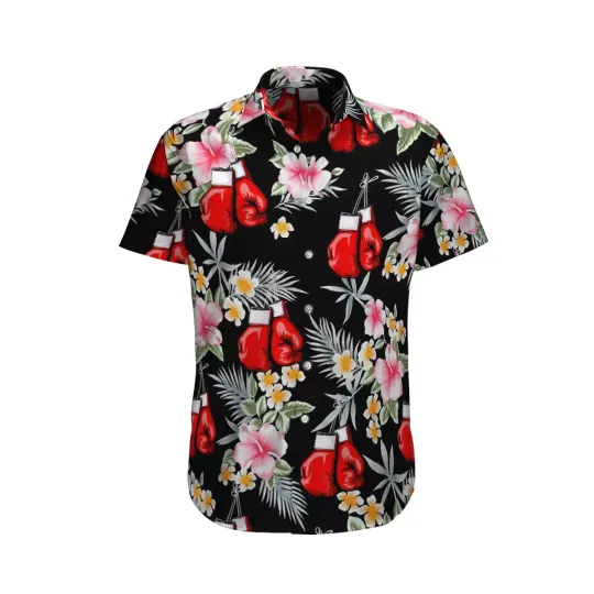 Boxing Flower Empire All Hawaiian, Summer Party Shirt, Buttom Down Shirt
