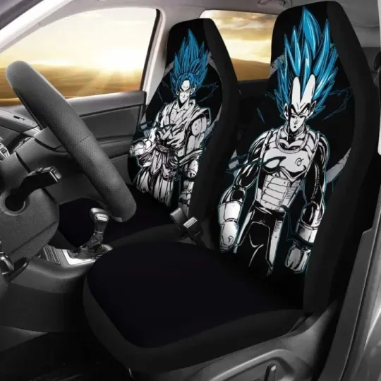 Discover Super Saiyan Blue Dragon Ball Car Seat Covers