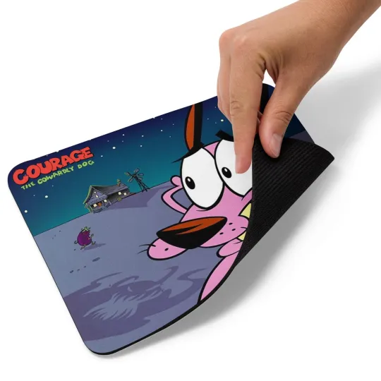 Discover Courage The Cowardly Dog Mouse Pad Cartoon Network 2000s
