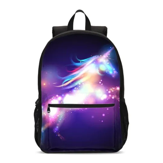 Discover Fantacy Unicorn Students Backpack, School Bag, Back To School Gift