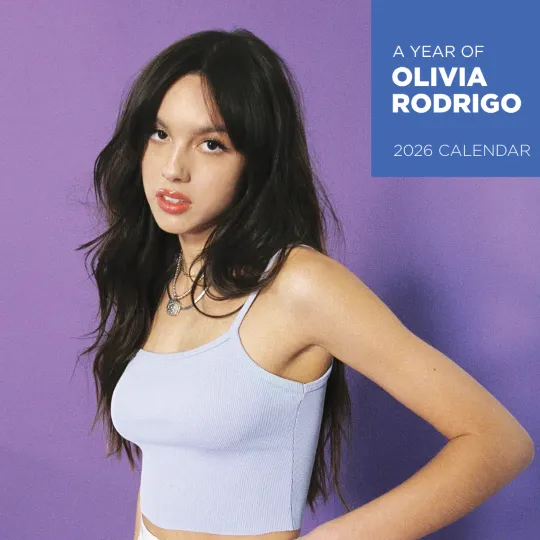 Discover Olivia Rodrigo 2026 Wall Calendar, 12-Month Celebrity Photo Calendar