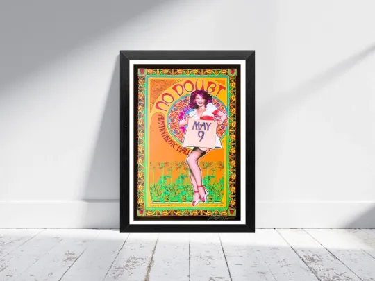 Discover No Doubt 2002 Rock Concert Poster A3 Vertical Matte Print