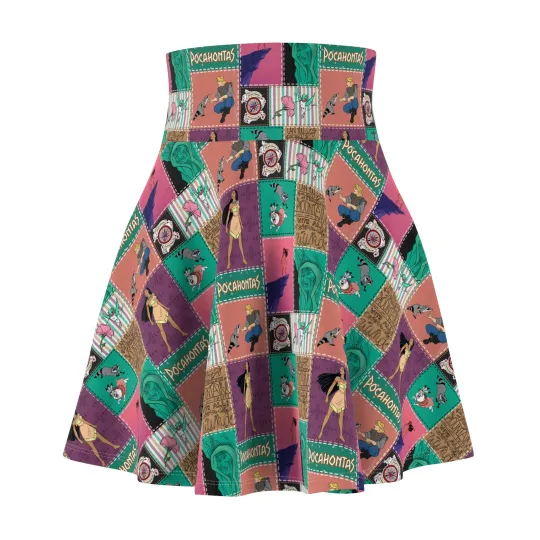 Discover Pocahontas Women's Skater Skirt, Gift for Her
