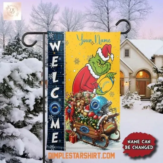 Discover Los Angeles Charger The funny character Christmas Garden Flag