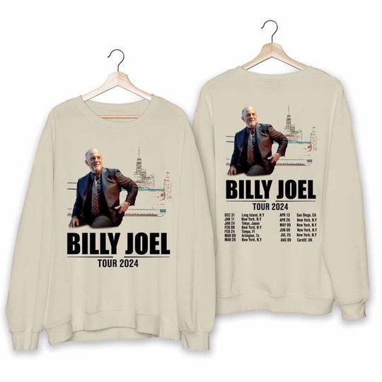 Billy Joel World Tour 2024 Concert Shirt, Billy Joel World Tour Shirt