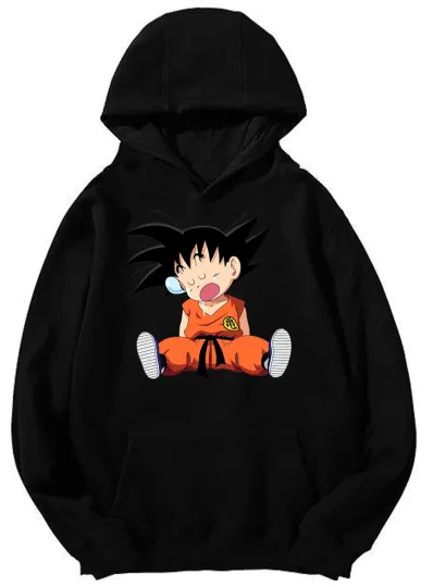 Discover Dragon Ball Kid Goku Sleepy Hoodie