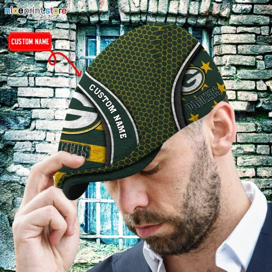 Discover Green Bay Team Packers Jeff Cap football Jeff Cap Driving Cap Golf Cap For Men