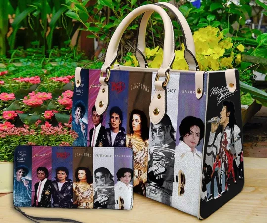 Discover Michael Jackson Leather Handbag for Accessories / Bags / Leather Bags