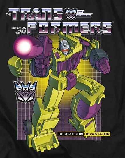 Discover Transformers Devastation Pullover Hoodie