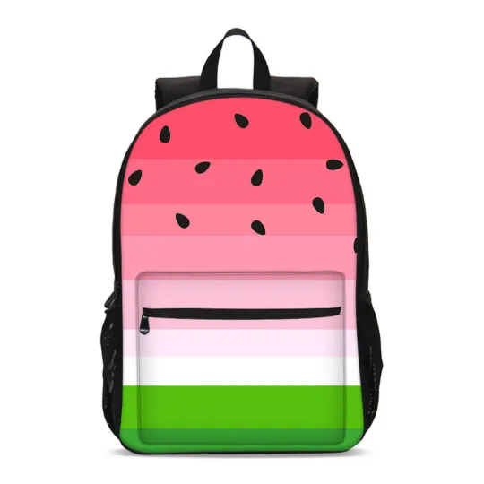 Discover Watermelon Summer Students Backpack, School Bag, Back To School Gift