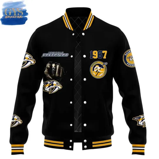 Discover Nashville Predators x Jelly Roll 2025 Jacket