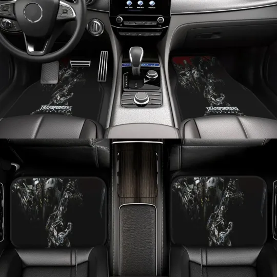 Discover Transformers Car Floor Mats Front and Back Universal Fit