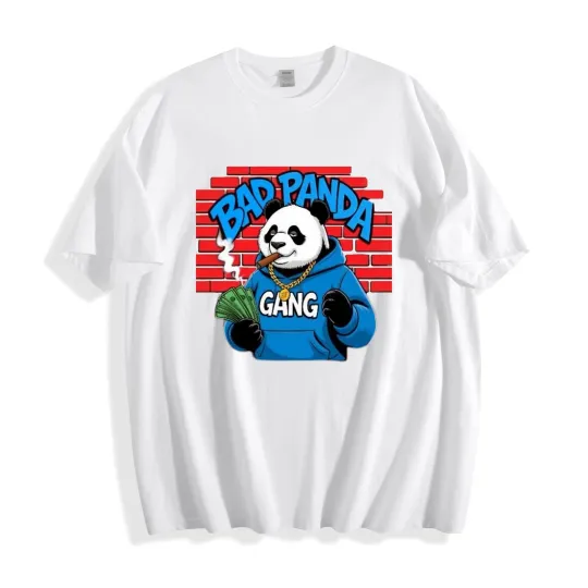 Discover Bad Panda Gang T-Shirt, Cool Cartoon Tee
