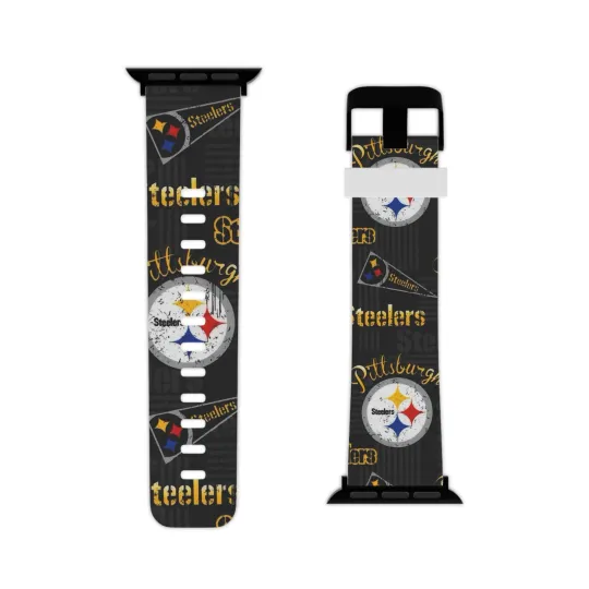 Discover Pittsburgh Steeler Watch Band for Apple Watch